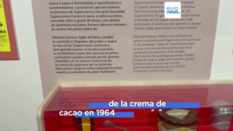 Nutella celebra 60 años con una exposición en Roma