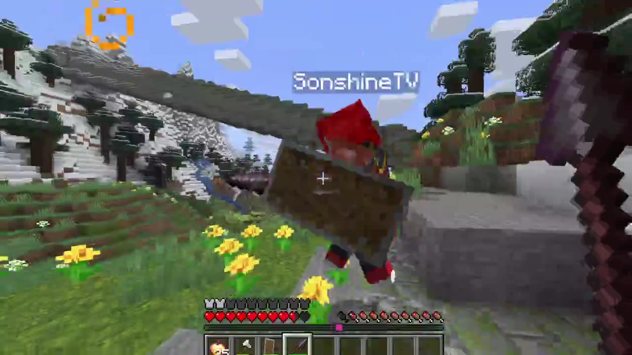 Using the new Spears in Minecraft