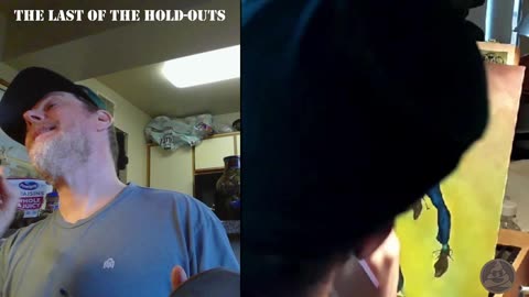 Painting with a right aligned asshole.