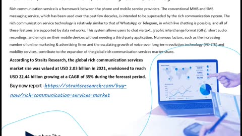 Rich Communication Services (RCS) Market Size to Reach USD 50.3 Billion by 2032 | Straits Research