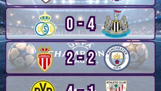 Resultado champions league del día 1de octubre