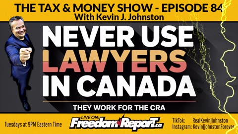 💥 The Tax & Money Show — Episode 84 with Kevin J. Johnston 💥