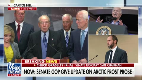 Whistleblower Shock: Grassley Reveals Jack Smith Targeted the Entire Republican Apparatus