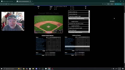 Gm. #1 Hawaii Island Waves vs. California Sharks