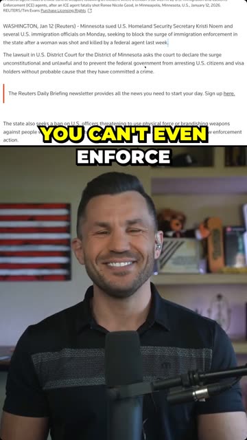 Minnesota Tries to BLOCK Federal Immigration