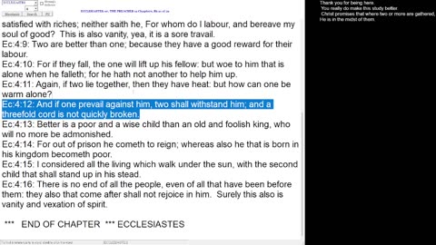 Ecclesiastes 4