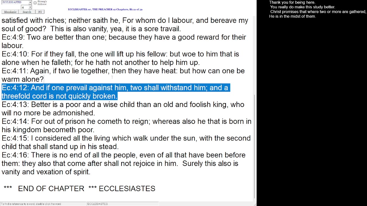 Ecclesiastes 4