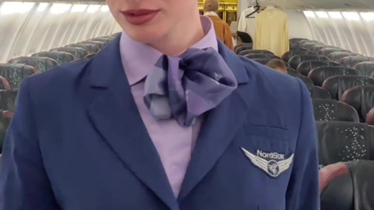 When they say: "It's time to become a flight attendant" — it means it's time!