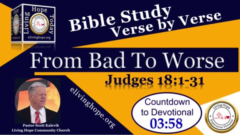 Living Hope Today Studies + Church Worship Services