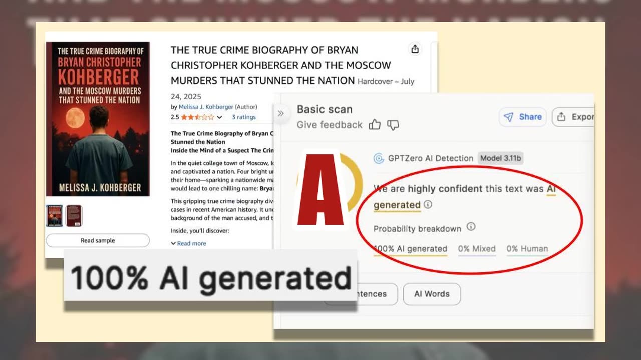 Fact Check: Bryan Kohberger's Sister Did NOT Write Book About The Idaho 4 Murders -- Amazon Deleted