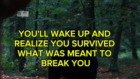 Healing is coming — just hold on