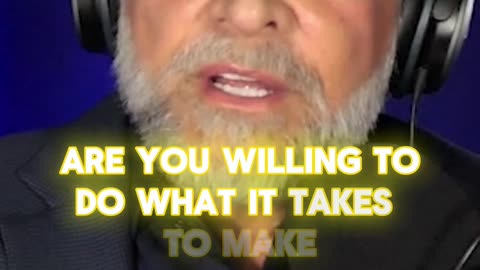 Are you willing to do what it takes to change your world first?