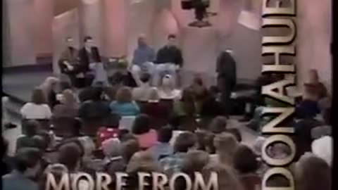 Phil Donahue: Gay Marriage Debate (early 1991)