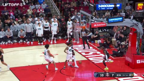 Houston Rockets - FVV on the theft 👋 JG on the SLAM 💥