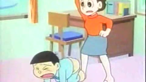 Jungle Kurobe 1 F/m ep 14 spanking scene #3