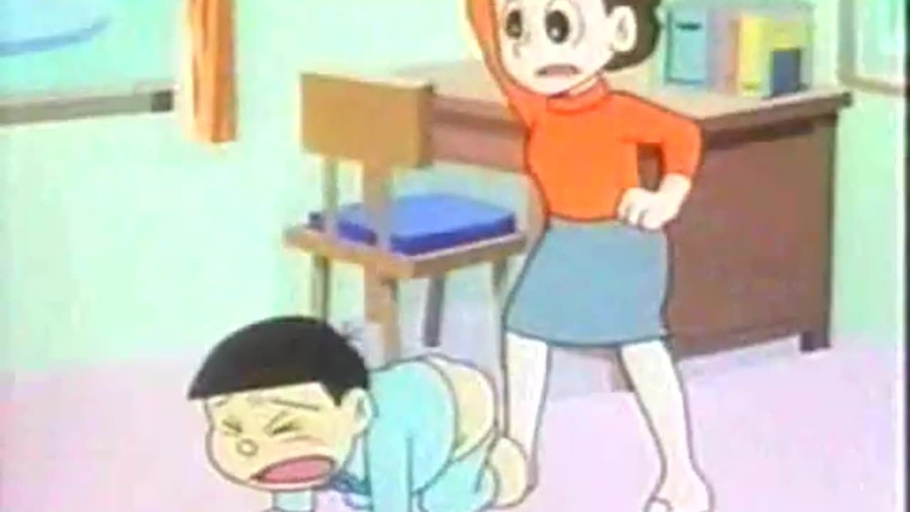 Jungle Kurobe 1 F/m ep 14 spanking scene #3