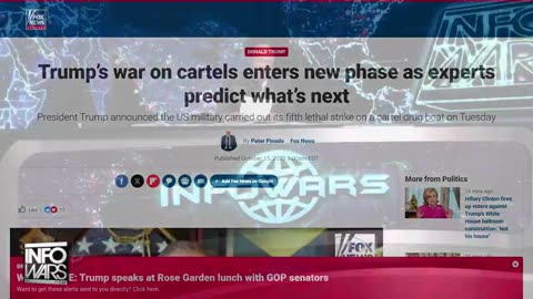 GET READY: Trump Greenlights Military Strikes On Drug Cartels INSIDE Mexico