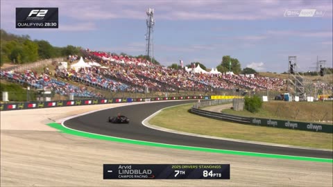 F2 - 2025.08.01. Magyar Nagydíj, Hungaroring - Időmérő edzés (M4 Sport)