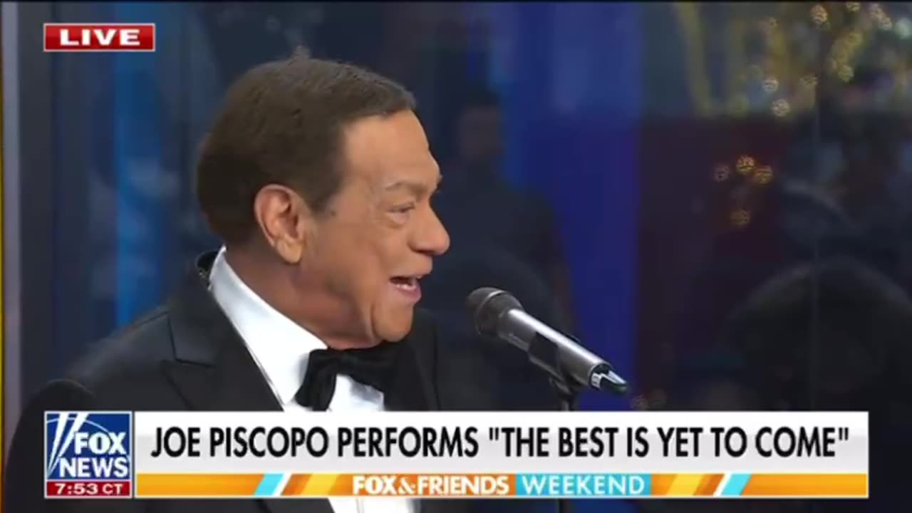 Joe Piscopo performs “The Best Is Yet To Come”