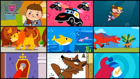 Amazing: Baby Shark Dance | #babyshark Most Viewed Video | Animal Songs | PINKFO