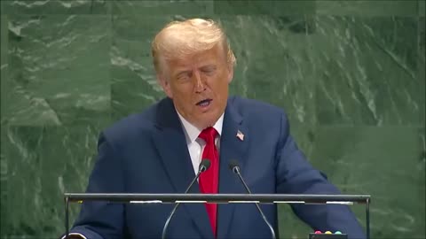 President Donald Trump's Full Address To The United Nations
