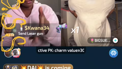 VERONICA YELLING AT 21 SUPPORTERS FORCING THEM TO CASH APP 21