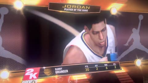 Danny Granger. Player of the game. 30 Points (NBA 2K13) vs timberwolves W 114-112