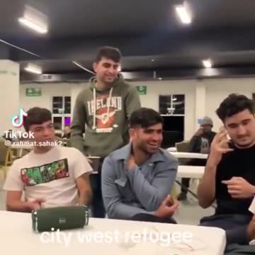 It's a tough life for all these Middle Eastern men housed in the CityWest Hotel