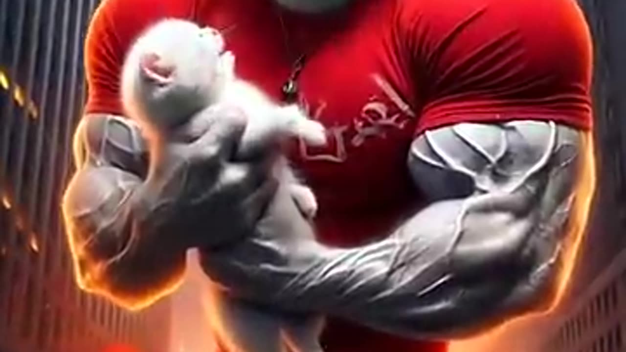 Kitten Turns Into Banana Monster