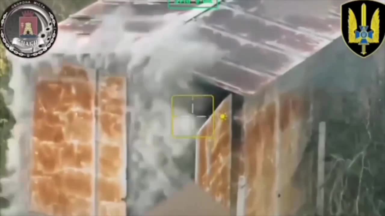 Russian Ammunition Dump is Set Alight Along Mouth of Dnipro River