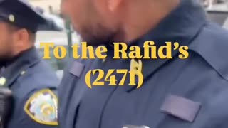 The Islamist who screamed at a Muslim NYPD officer for stopping rioters from burning down NYC
