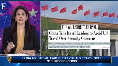 Why is China Asking Its AI Leaders to Not Fly to US? | Vantage with Palki Sharma | N18
