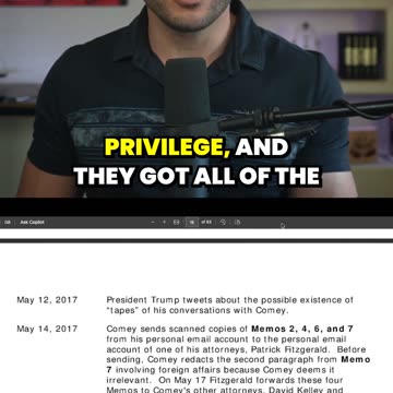 Comey BUSTED Using His Own Lawyer in Shady Cover-Up