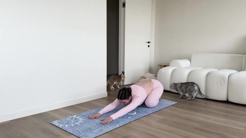 Yoga for Back & Core ｜ Tabletop Body Rotation to Increase Flexibility and Control