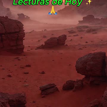 🙏✨ Oración Inspirada en las Lecturas de Hoy ✨🙏