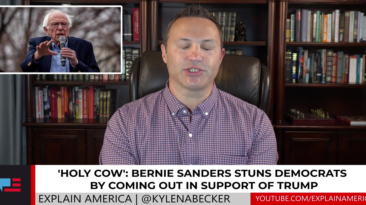'HOLY COW': Bernie Sanders STUNS Democrats By Coming Out in Support of Trump