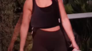 Gym outfits try on