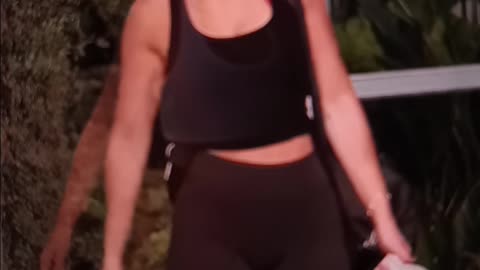 Gym outfits try on