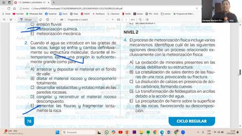 AULA 20 REGULAR 2026 - 1 | Semana 05 | Geografía