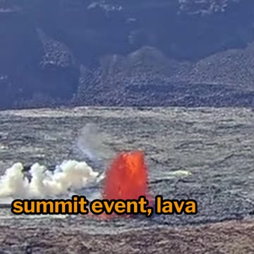 Kīlauea Eruption: First Lava Fountain #Volcano #Science