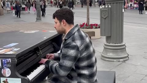 The Couple from Galilee in Jerusalem - Listen to His Soulful Composition 2/11/25