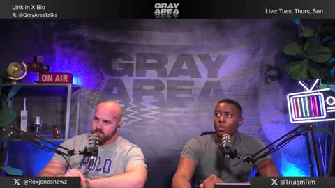 Gray Area LIVE #19: Kash Patel's Girlfriend SUES for $5M! - Bill Stops Govt Shutdown