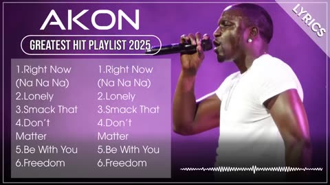 🎵 AKON Full Hits Songs Collection Album 2025 | AKON Best Songs Playlist 2025