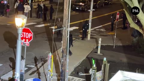 Portland Antifa militant admits their controlled zone outside of ICE is lawless: