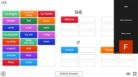 session (5): Object Pronouns
