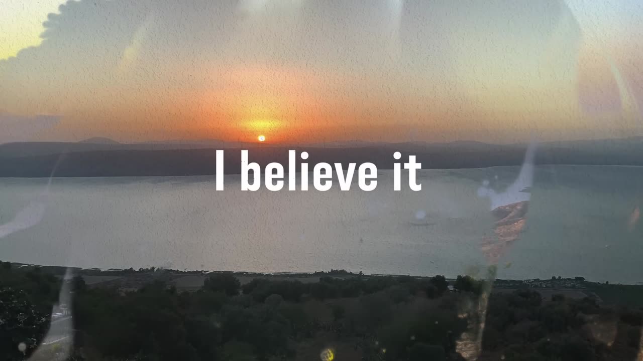 Jon Reddick - I Believe It (The Life Of Jesus) [Official Lyric Video].