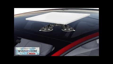 Car Roof Mounting Bracket with Suction Cup Portable Installation Bracket with 1/4-inch Review