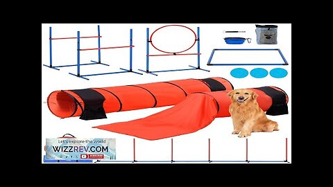 VEVOR Dog Agility Training Equipment 7 PCS Set Upgrade w/ Hurdles 2 Review