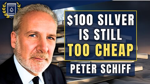 GOLD on a Tear But SILVER Could Easily Go to $100 From Here: Peter Schiff