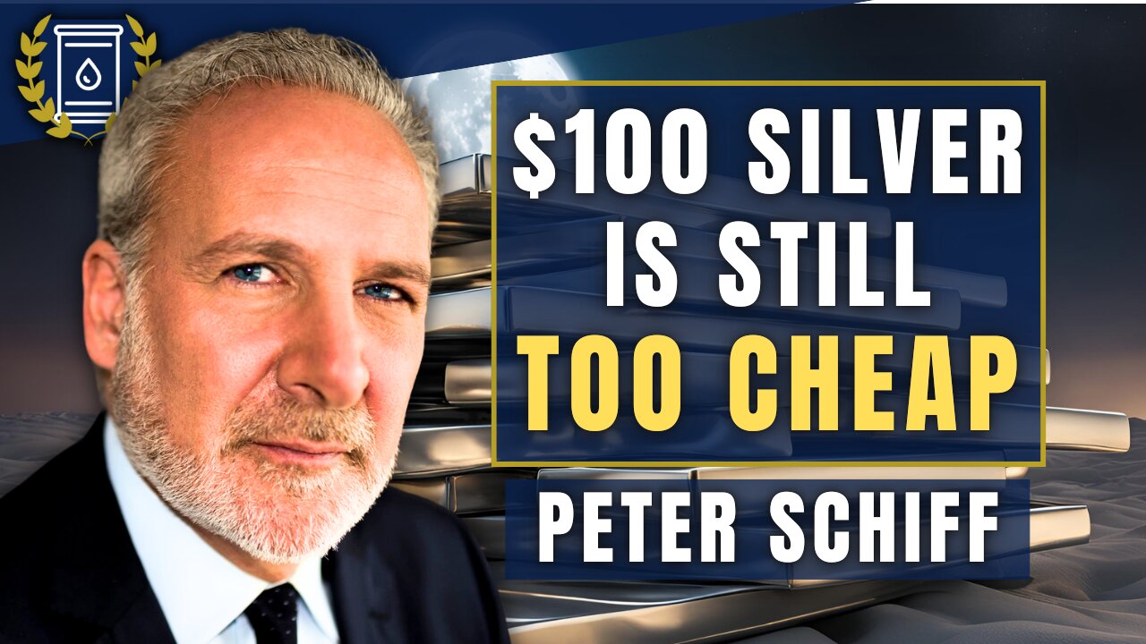 GOLD on a Tear But SILVER Could Easily Go to $100 From Here: Peter Schiff